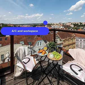 Days - Terrace - Stunning View - Duplex Prague